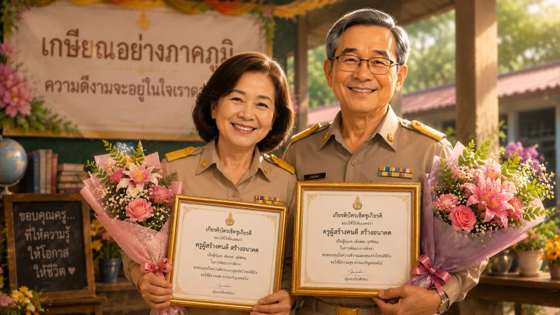 การขอรับเครื่องหมายเชิดชูเกียรติ ครูอาวุโส ประจำปี 2569