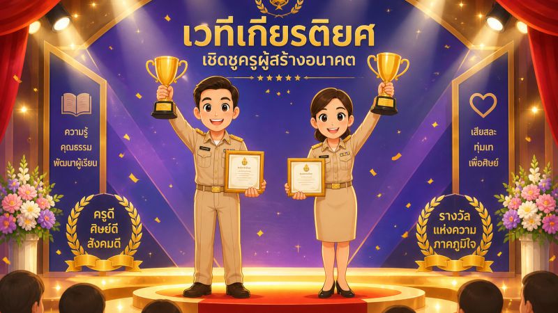 ประกาศผลครูดีในดวงใจ ครั้งที่ 24 พ.ศ. 2570